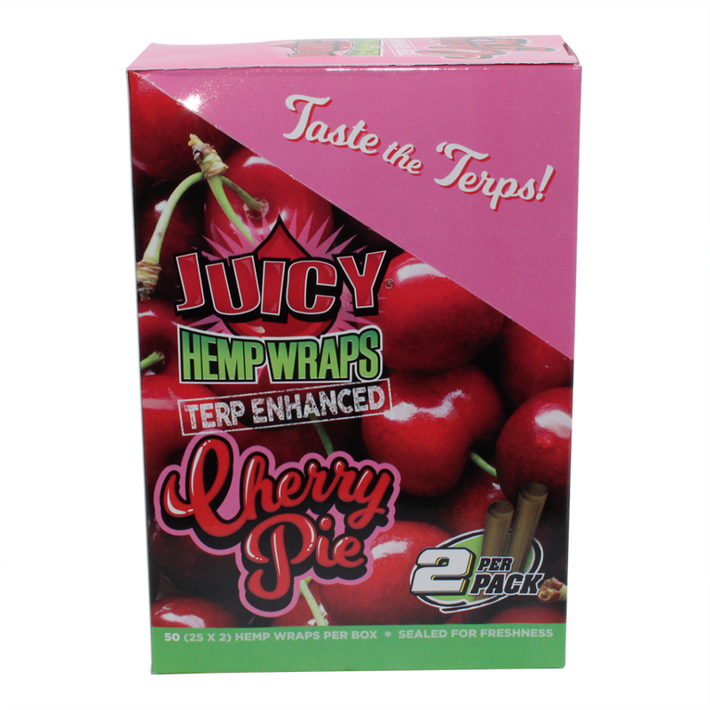 Juicy Jay's Hemp Terp Enhanced Wraps – Assorted Flavors - 25ct