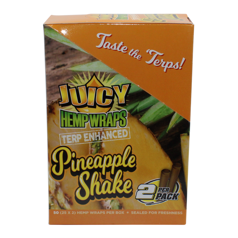 Juicy Jay's Hemp Terp Enhanced Wraps – Assorted Flavors - 25ct