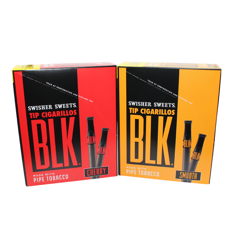 Swisher Sweets Tip Cigarillos BLK – Assorted Flavors - 15ct