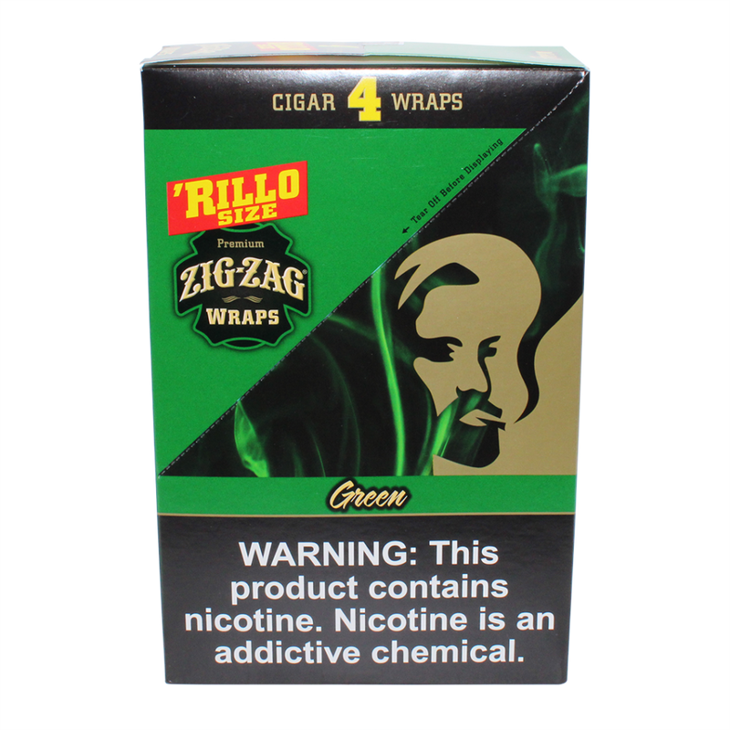 Zig-Zag ‘Rillo Size Wraps - Assorted Flavors – 15ct