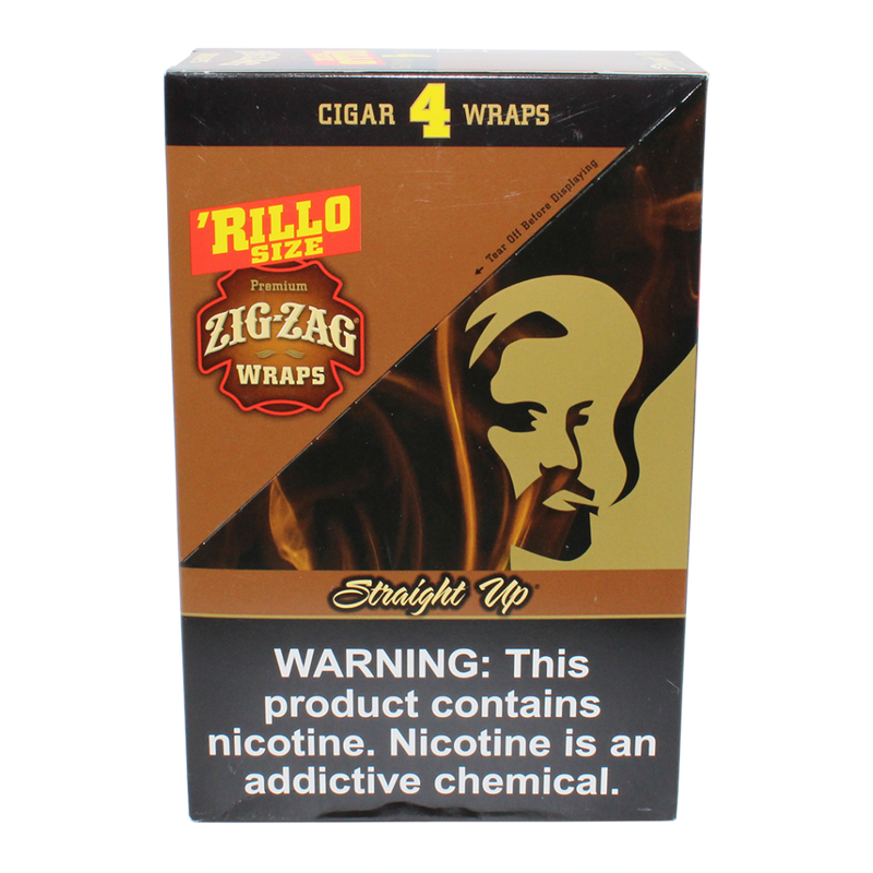 Zig-Zag ‘Rillo Size Wraps - Assorted Flavors – 15ct