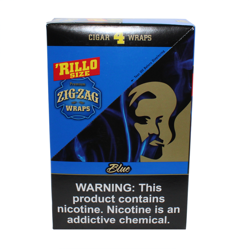 Zig-Zag ‘Rillo Size Wraps - Assorted Flavors – 15ct