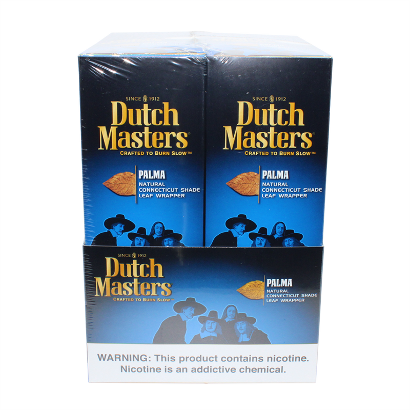 Dutch Masters 2/Extra Large Natural Leaf Wrapper – Assorted Flavors - 10ct