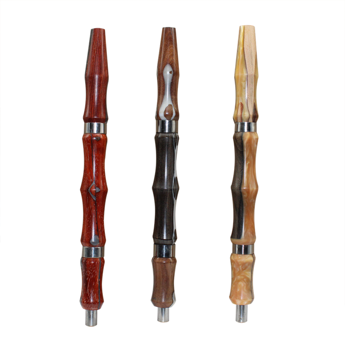 D-Hose Wood Edition Hookah Hose - Assorted Colors