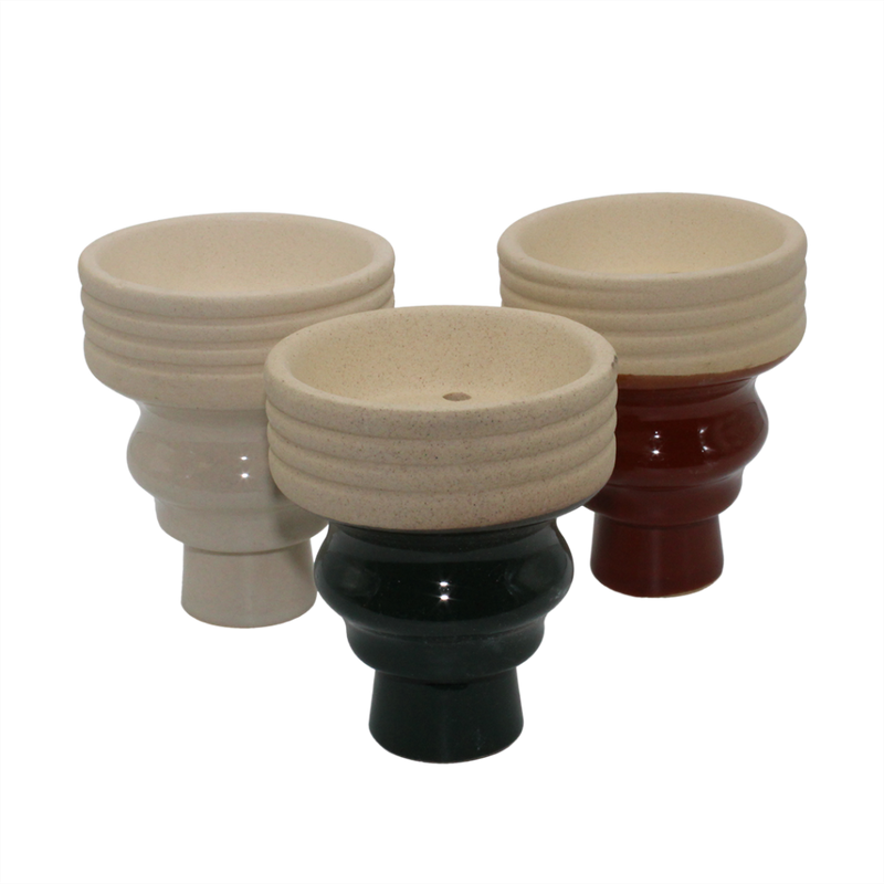 Clay Two-Tone Hookah Bowl