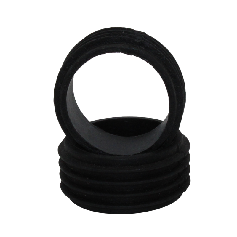 MYA QT Black Rubber Hookah Vase Grommet - 12ct