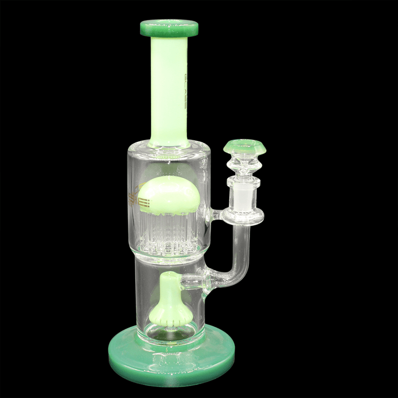 Bougie Glass 10″ Showerhead Perc Water Pipe – Assorted Colors
