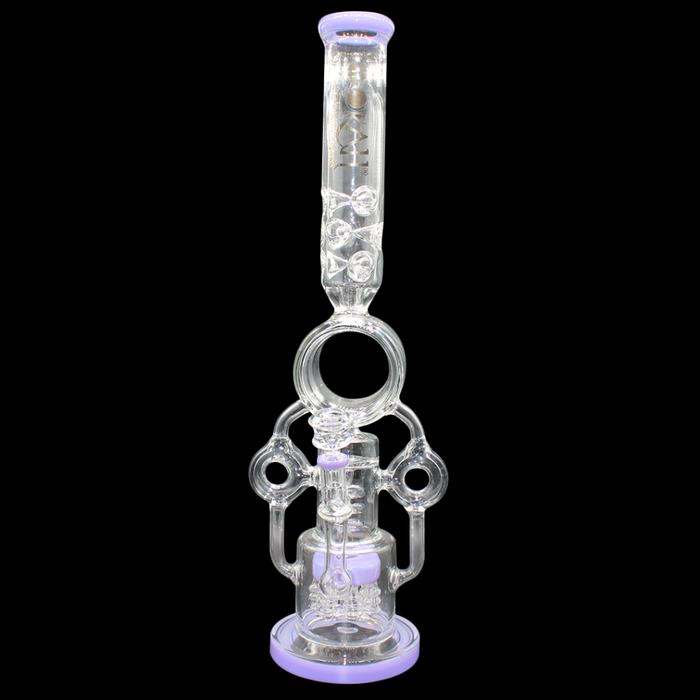 Lookah 20.7″ Donut Recycler Water Pipe – Assorted Colors