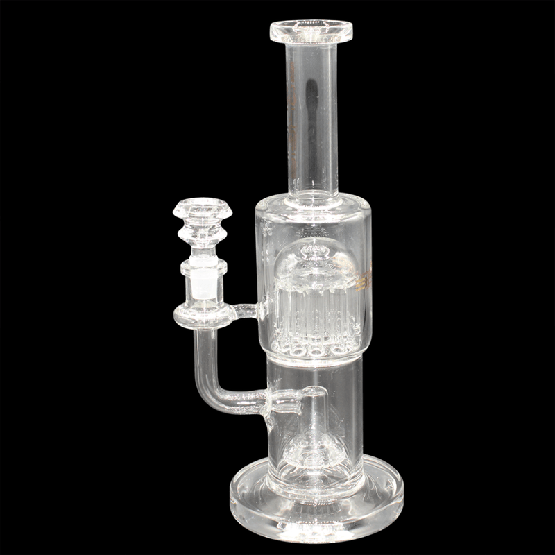 Bougie Glass 10″ Showerhead Perc Water Pipe – Assorted Colors