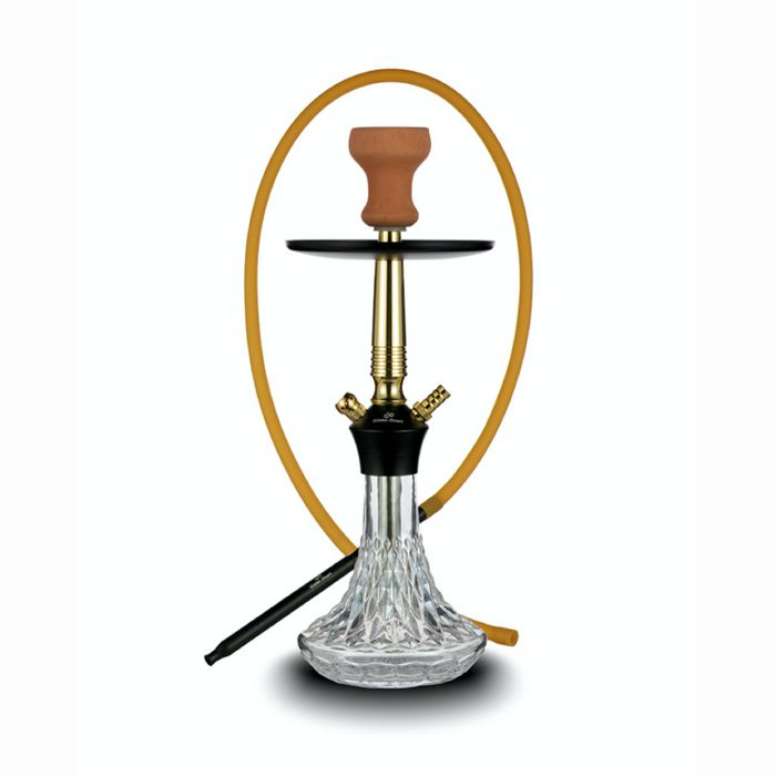 Golden Desert 14″ VVS Hookah – Assorted Colors
