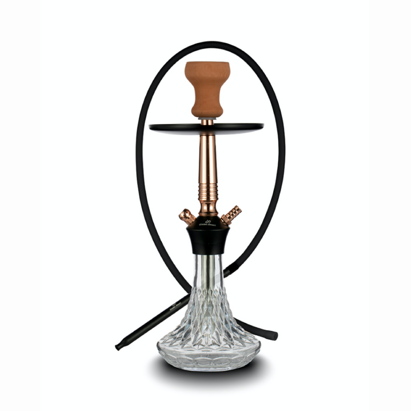 Golden Desert 14″ VVS Hookah – Assorted Colors