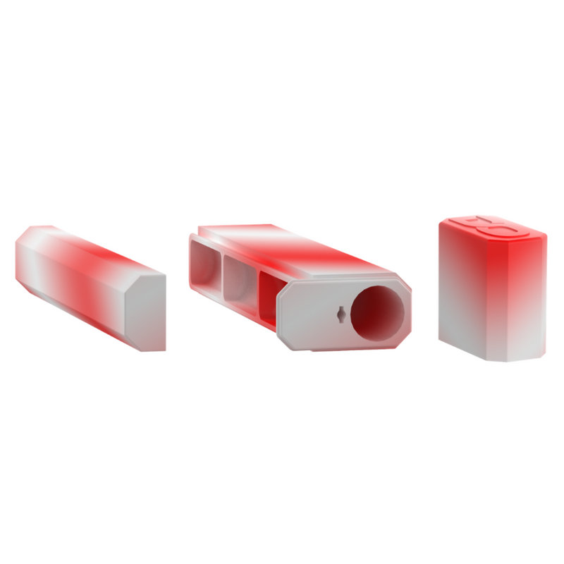 White Rhino Dabout Container With Pyrex Dab Straw – 21ct