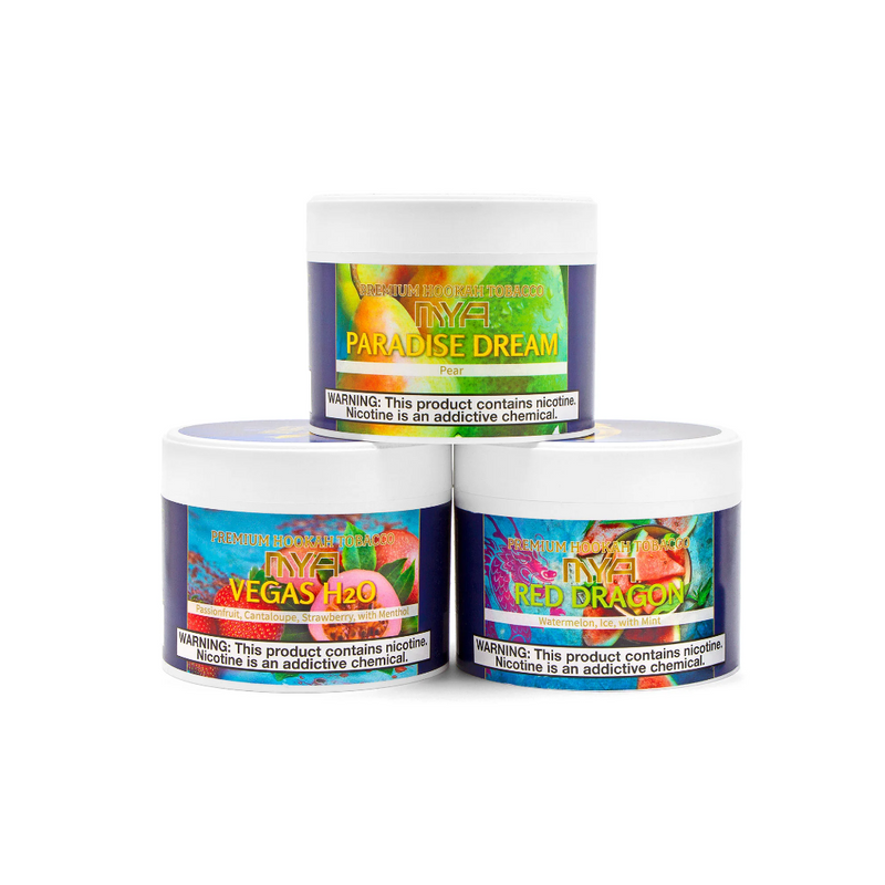 Mya Hookah Tobacco – 250 Grams – Assorted Flavors