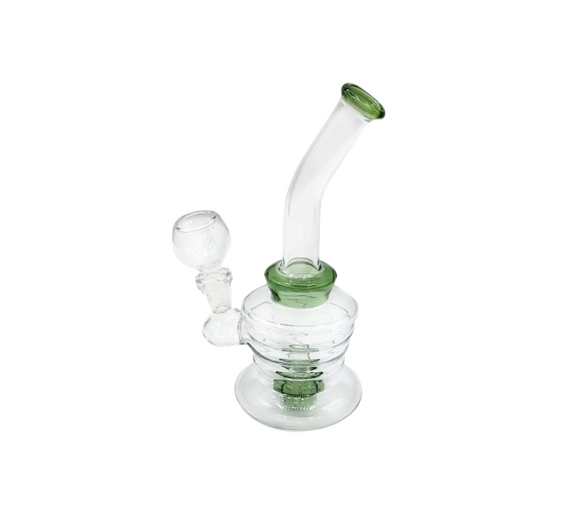 8" Water Pipe Bong w/Perc