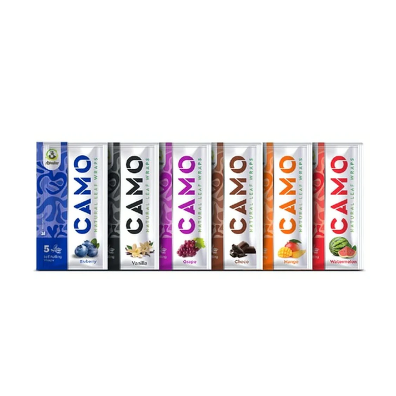 CAMO Natural Leaf Wraps - Assorted Flavors - 25ct